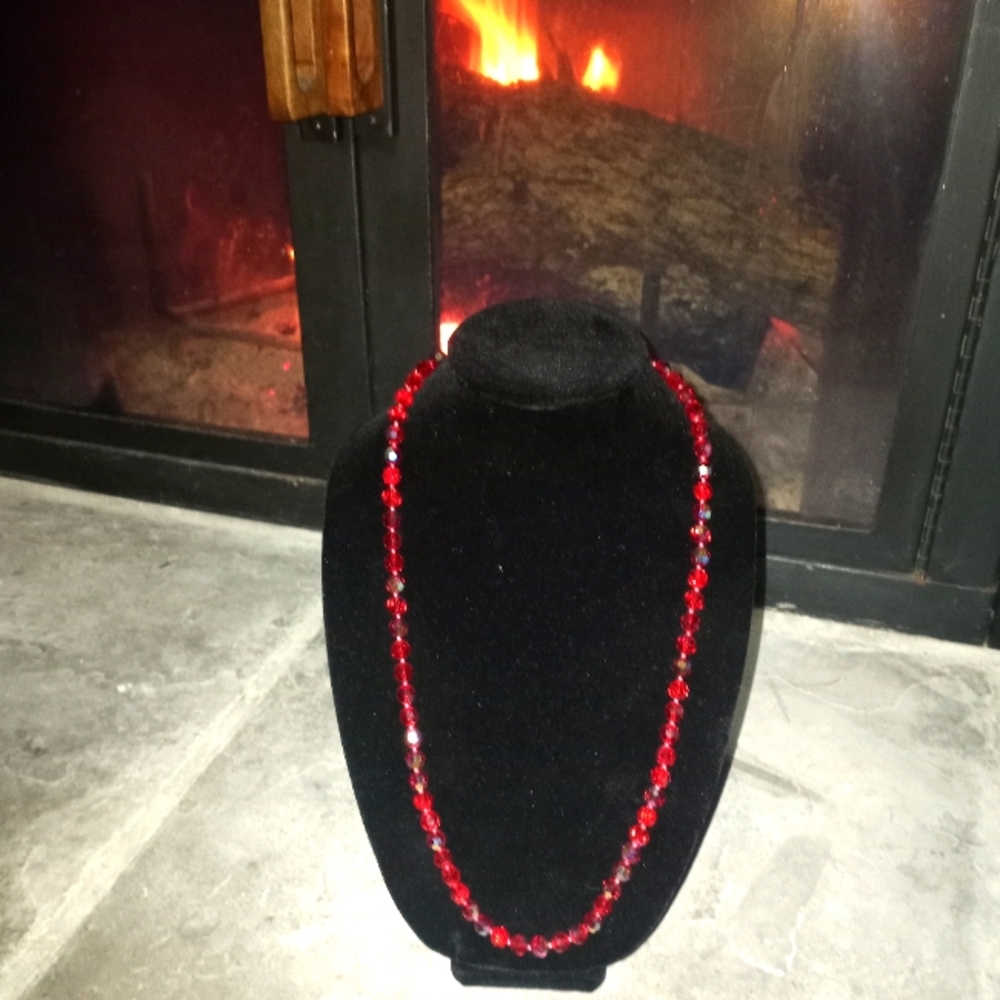 Vintage Judith McCann Crystal Necklace